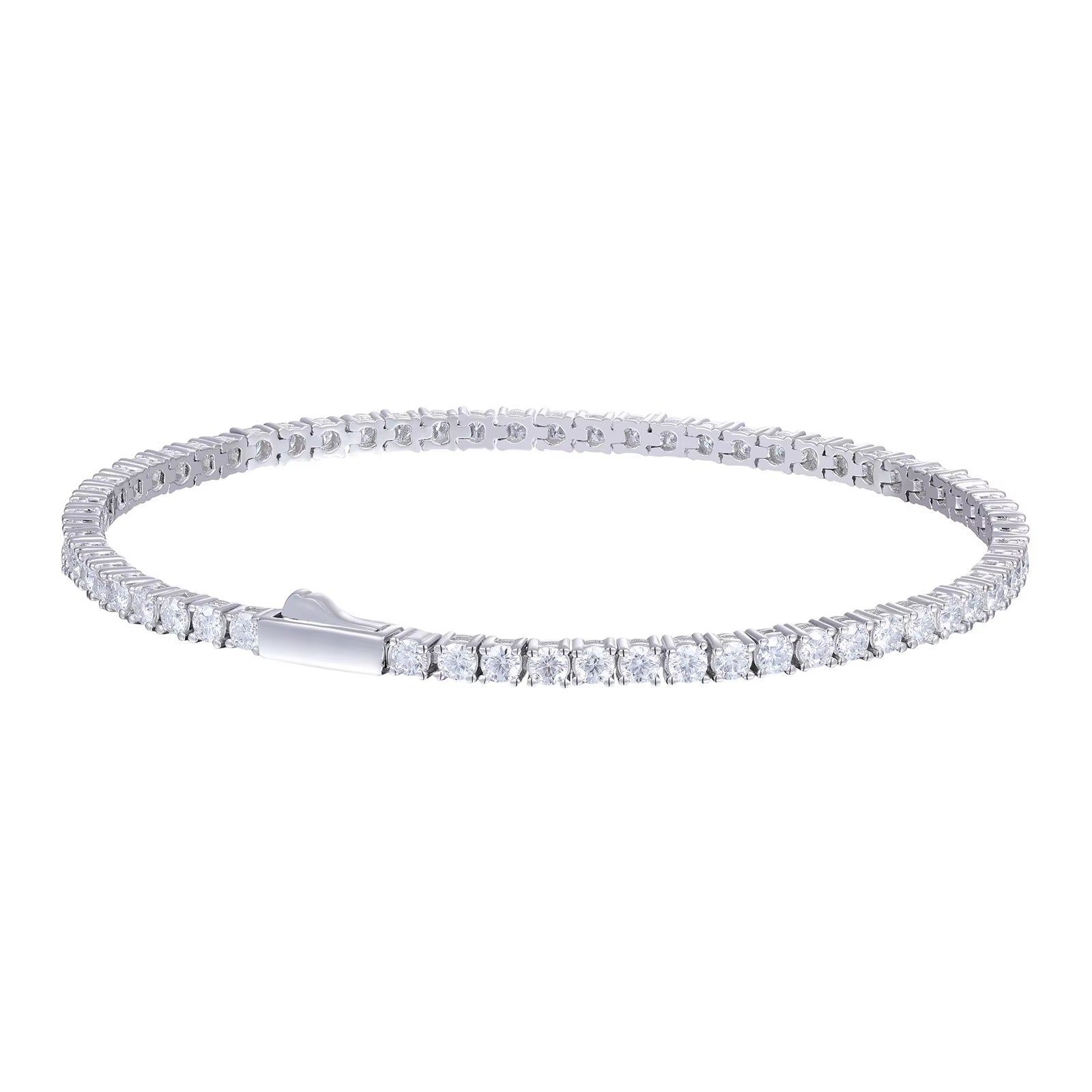 2mm Moissanite Tennis Bracelet