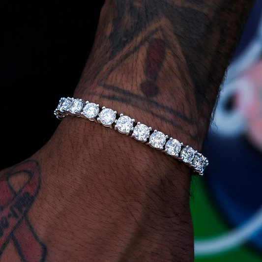 10mm Moissanite Tennis Bracelet