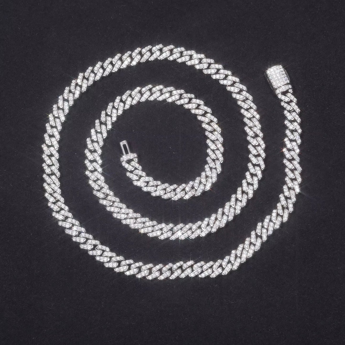 6mm Moissanite Cuban Link