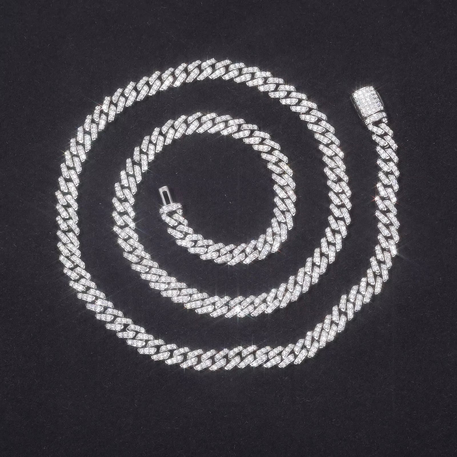 6mm Moissanite Cuban Link