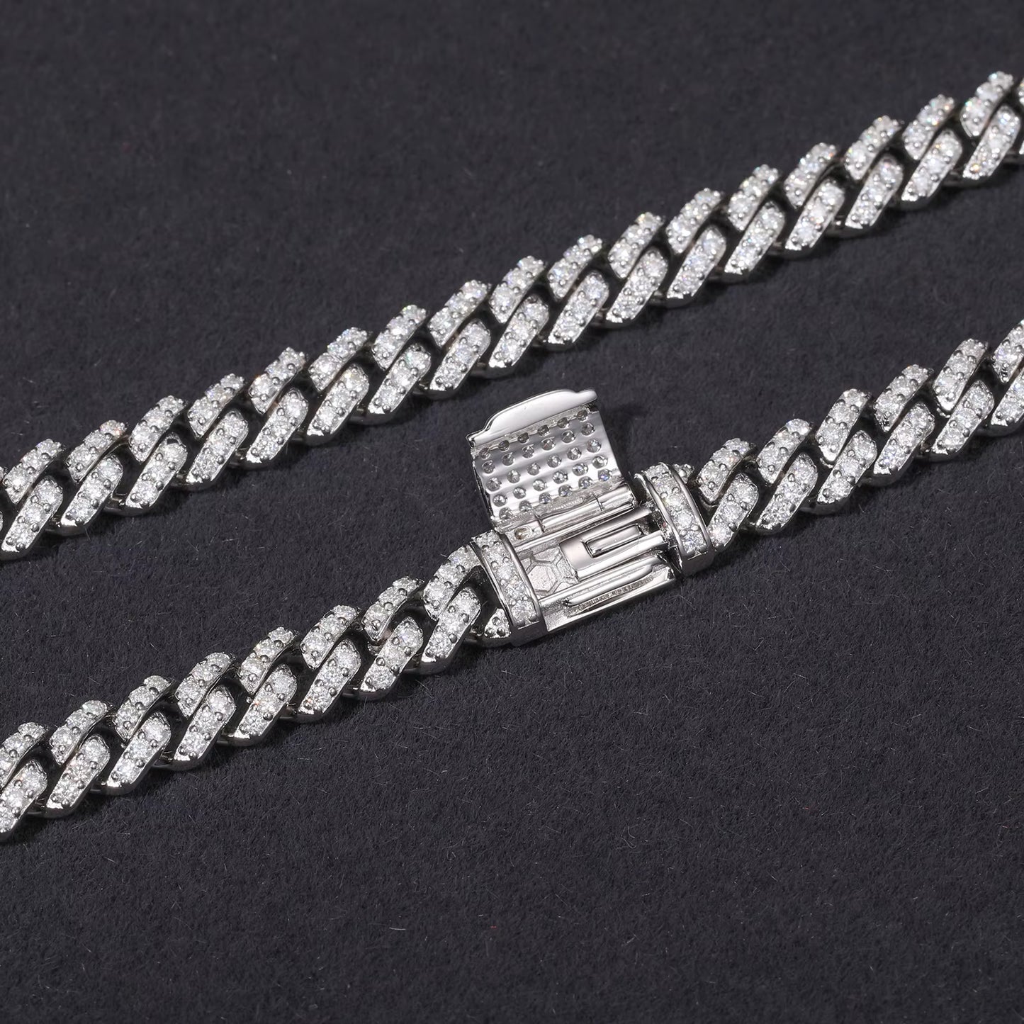 6mm Moissanite Cuban Link