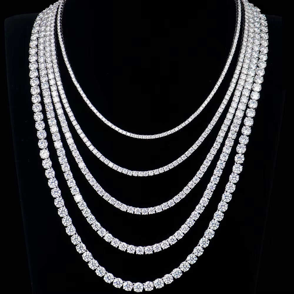 Moissanite Tennis Chain