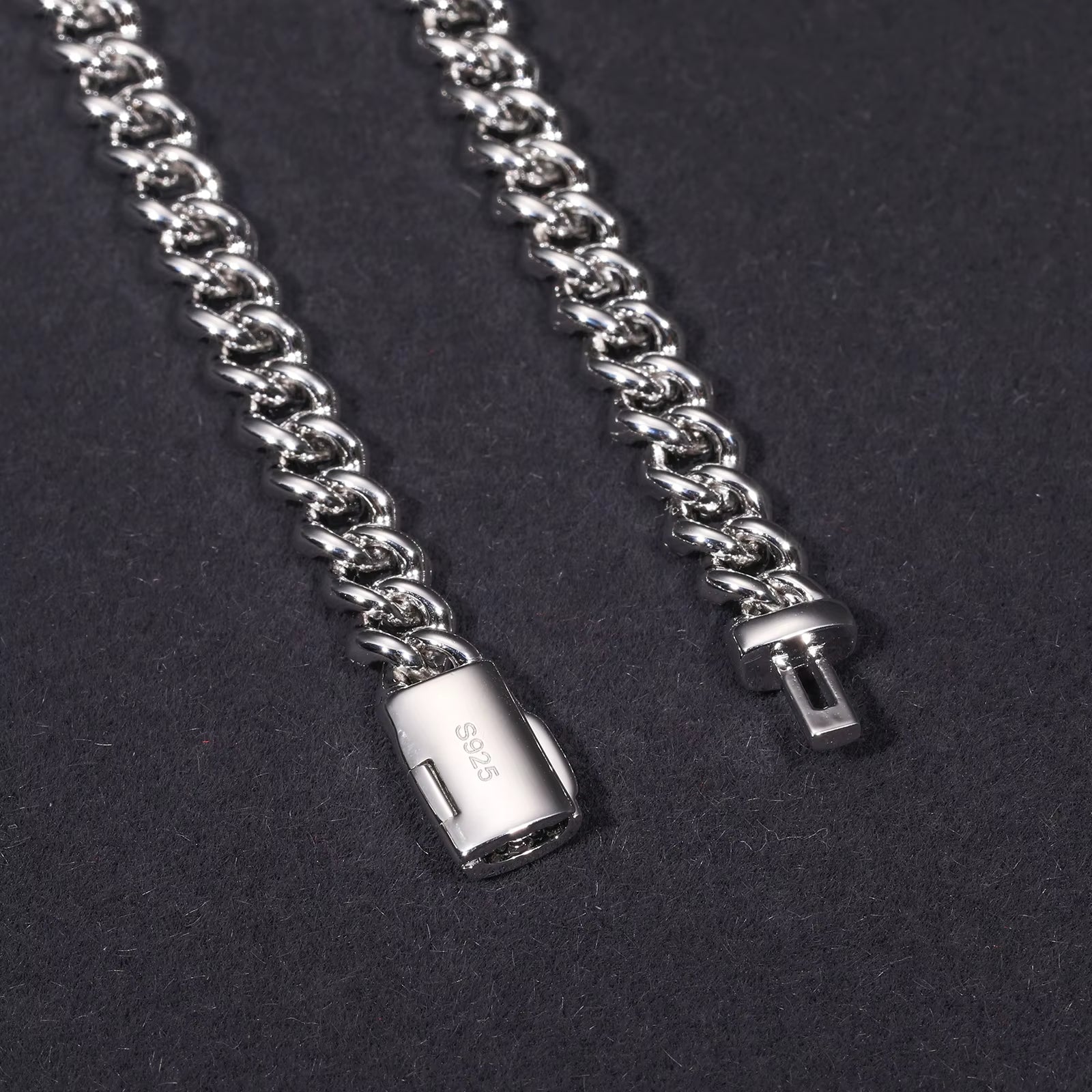 6mm Moissanite Cuban Link
